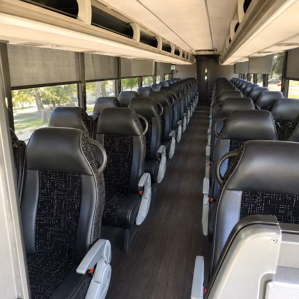 Charter Bus Interior