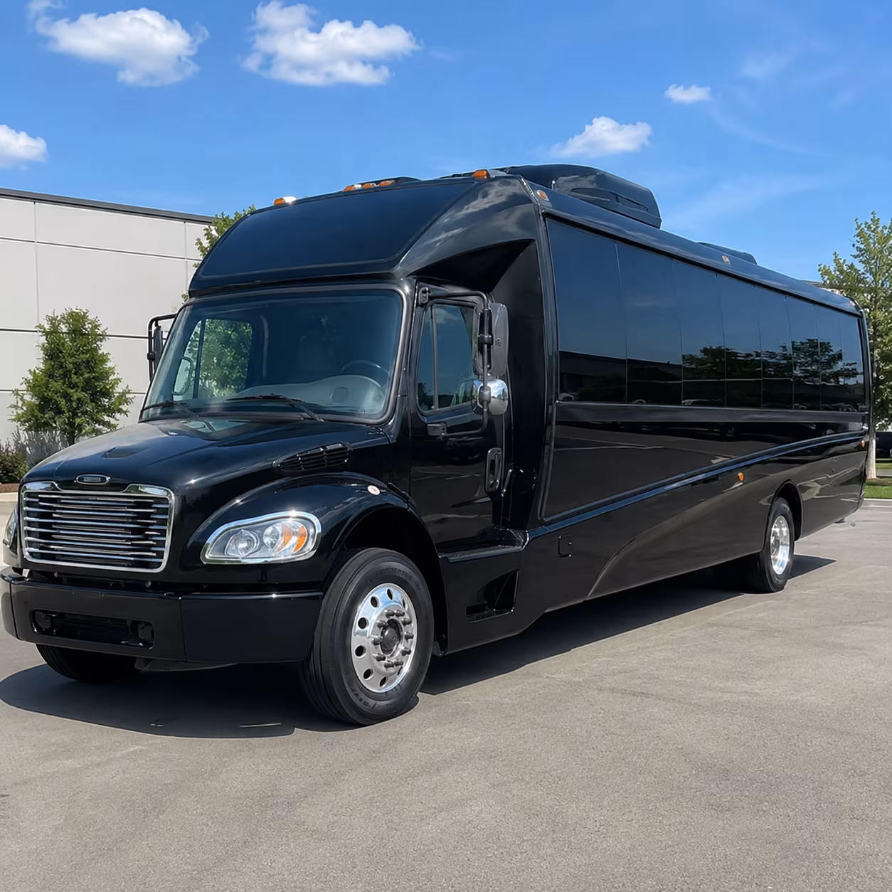 Mesa Airport Shuttle & Transportation party bus exterior