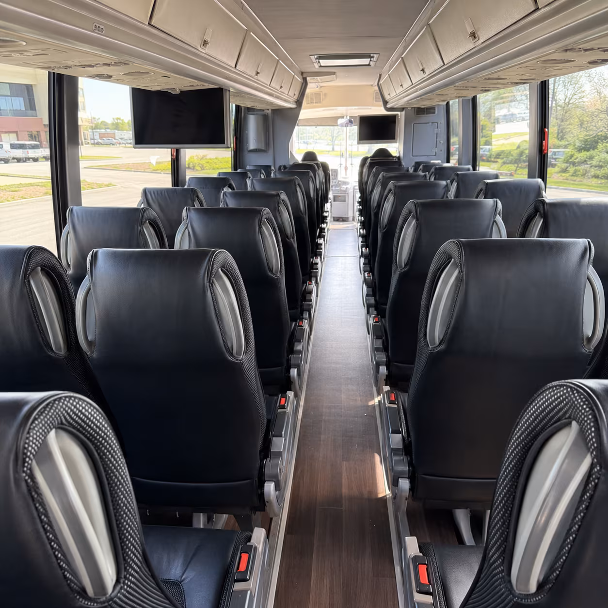 Mesa Airport Shuttle & Transportation party bus interior