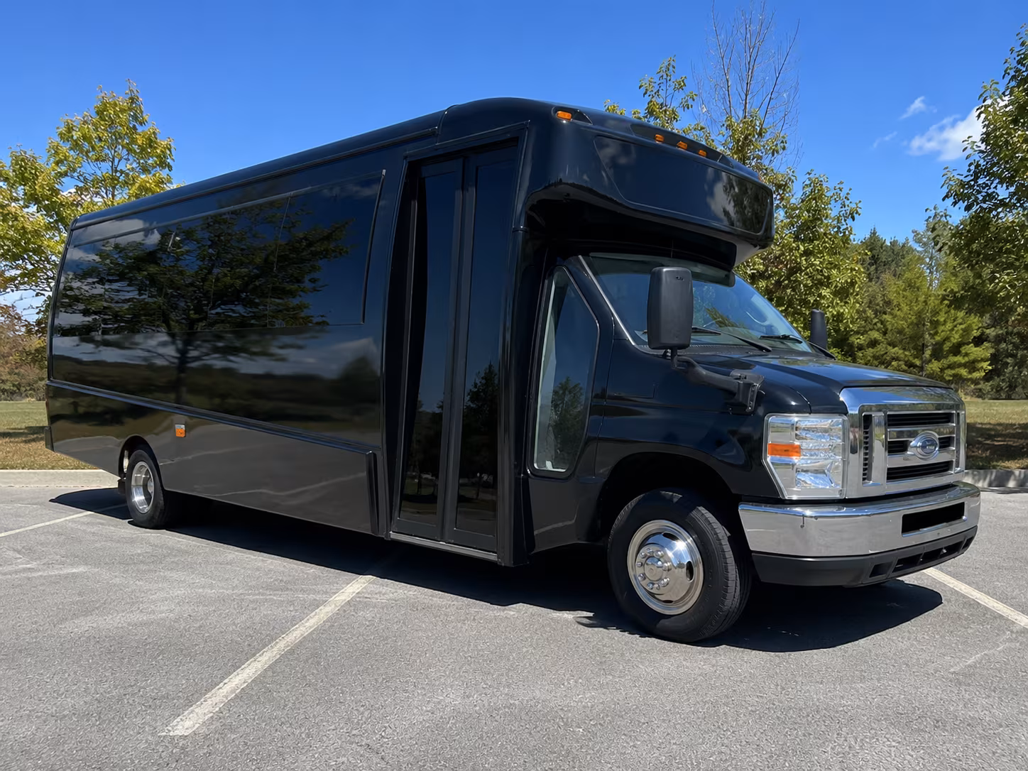 Mesa Airport Shuttle & Transportation party bus exterior