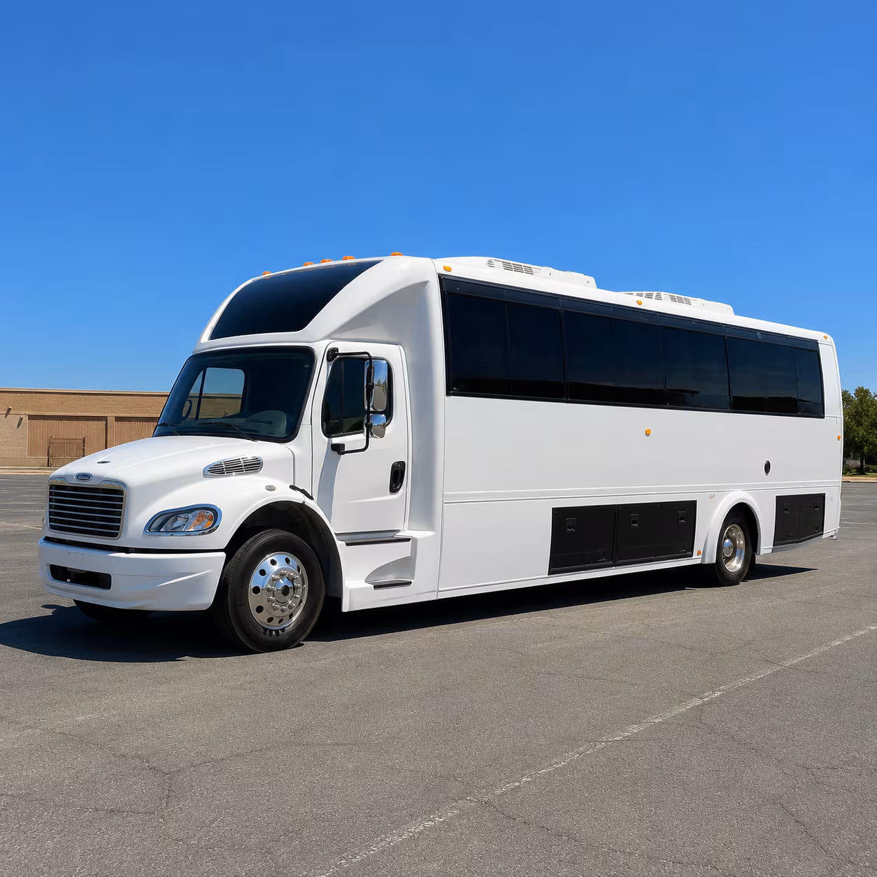 Mesa Concert & Music Festival Transportation party bus exterior
