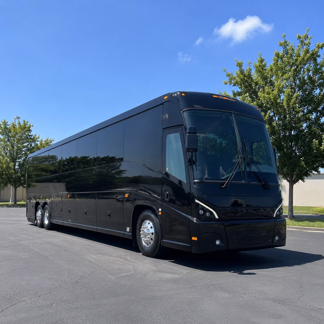 Mesa Corporate Transportation party bus exterior