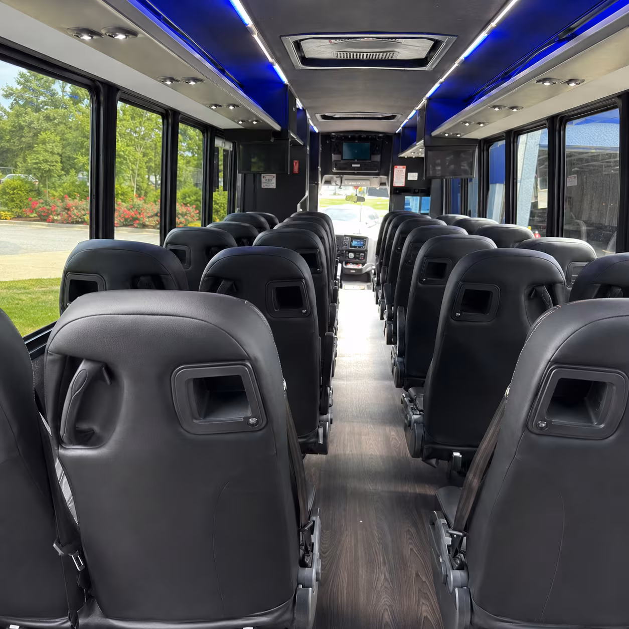 Mesa Corporate Transportation party bus exterior