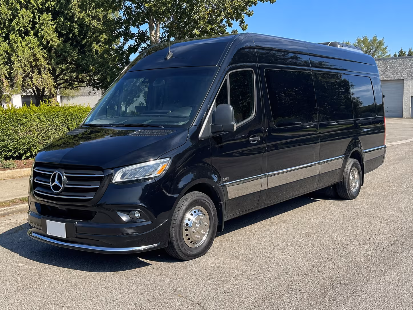 Mesa Corporate Transportation party bus exterior