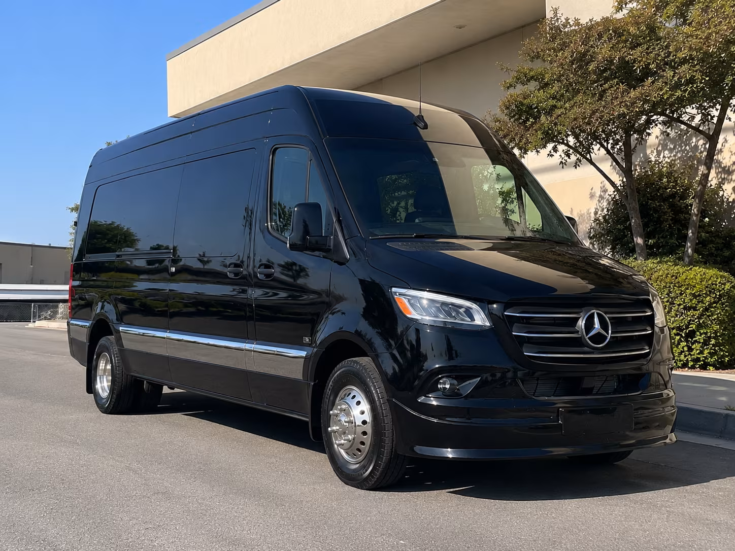 Mesa School Event Transportation party bus exterior