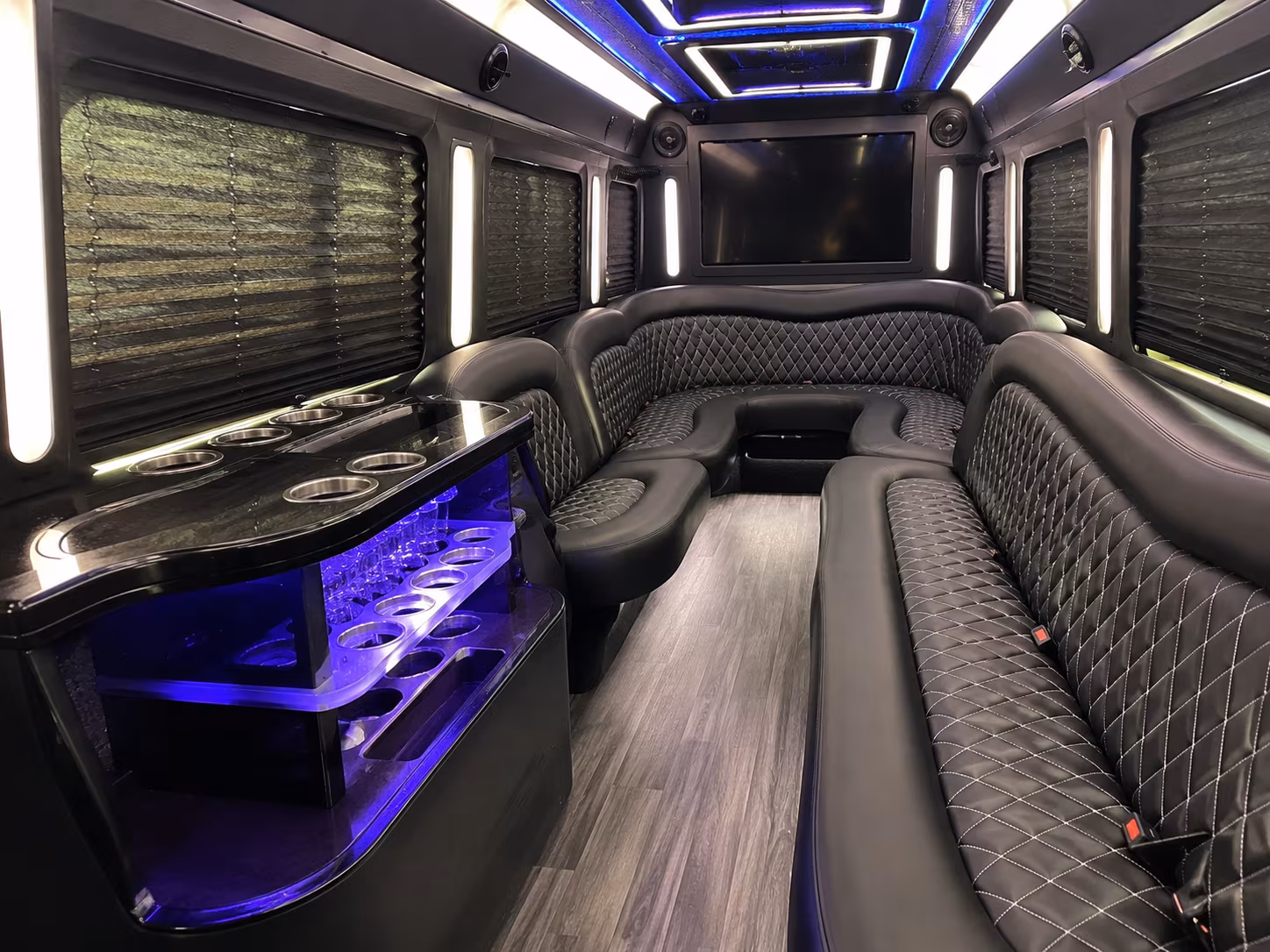 Mesa Sporting Event Transportation party bus exterior