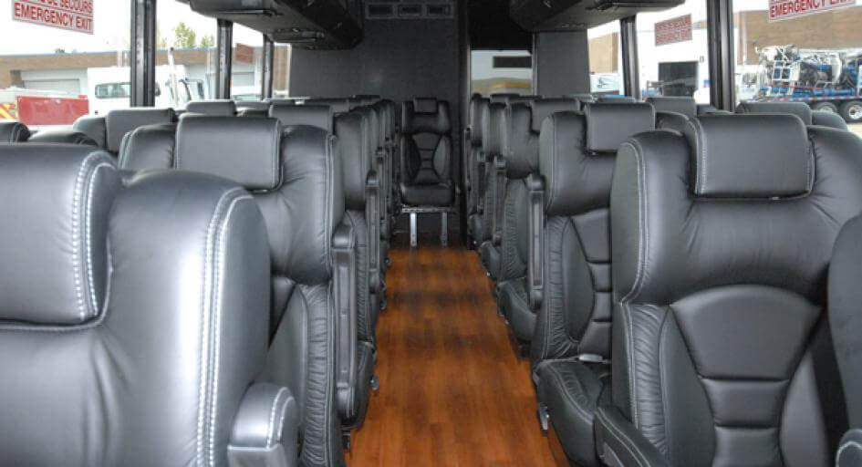Flagstaff 20 Passenger Minibus Interior