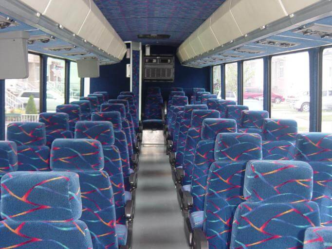 Maricopa 35 Passenger Shuttle Bus Interior