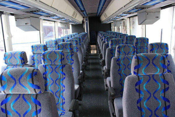 Flagstaff 40 Passenger Coach Bus Interior
