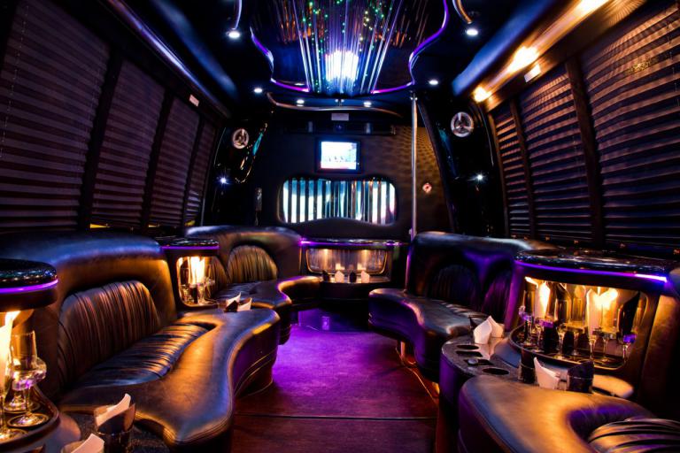 Oro Valley 22 Passenger Party Bus Interior